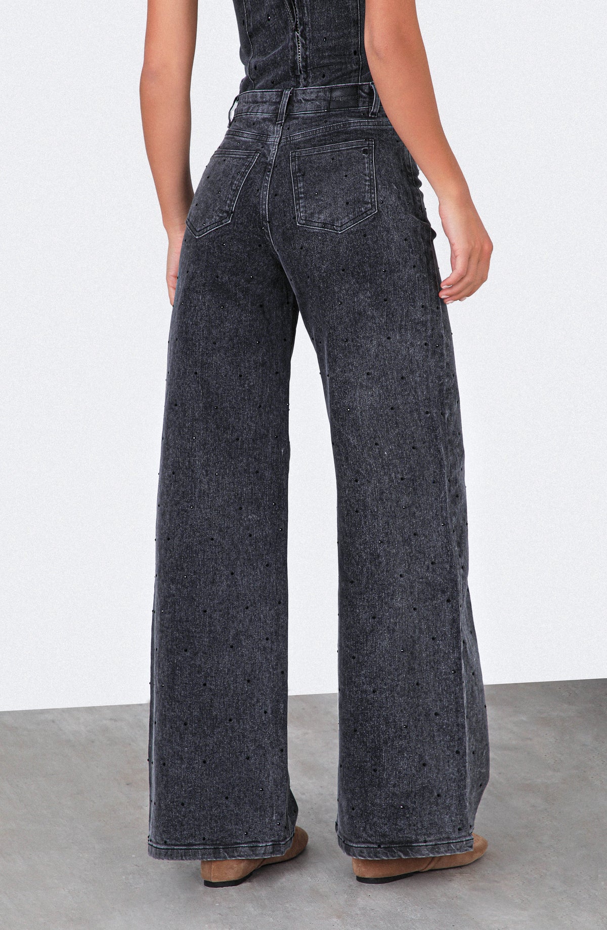 Pantalón Strass Black