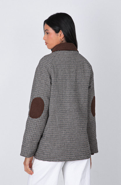 Casaca Tejida Print