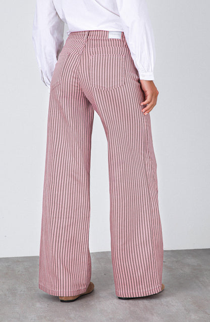 Pantalón Rayas Rose