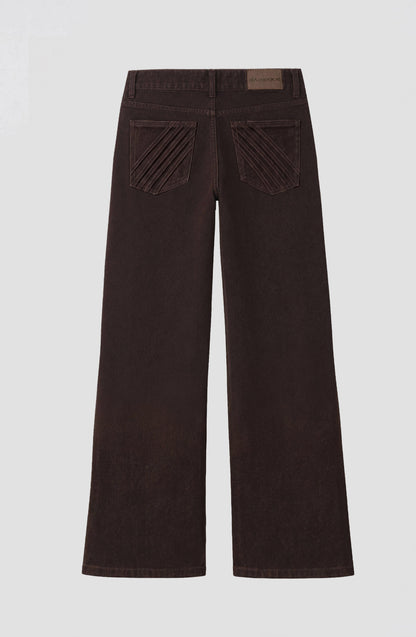 Pantalón Plisado Brown