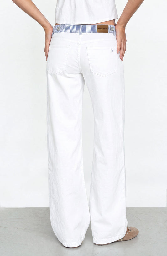 Pantalón Pretina Rayas Blue