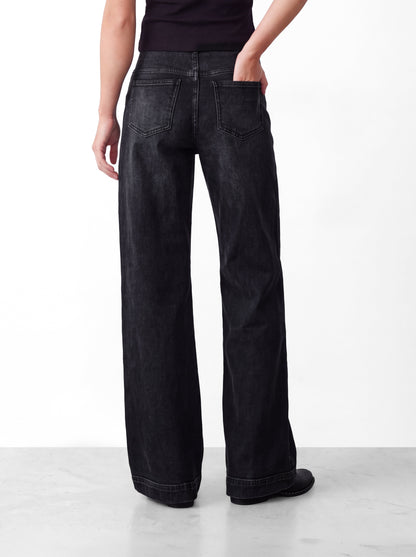 Pantalón Pretina Dos Botones Grey