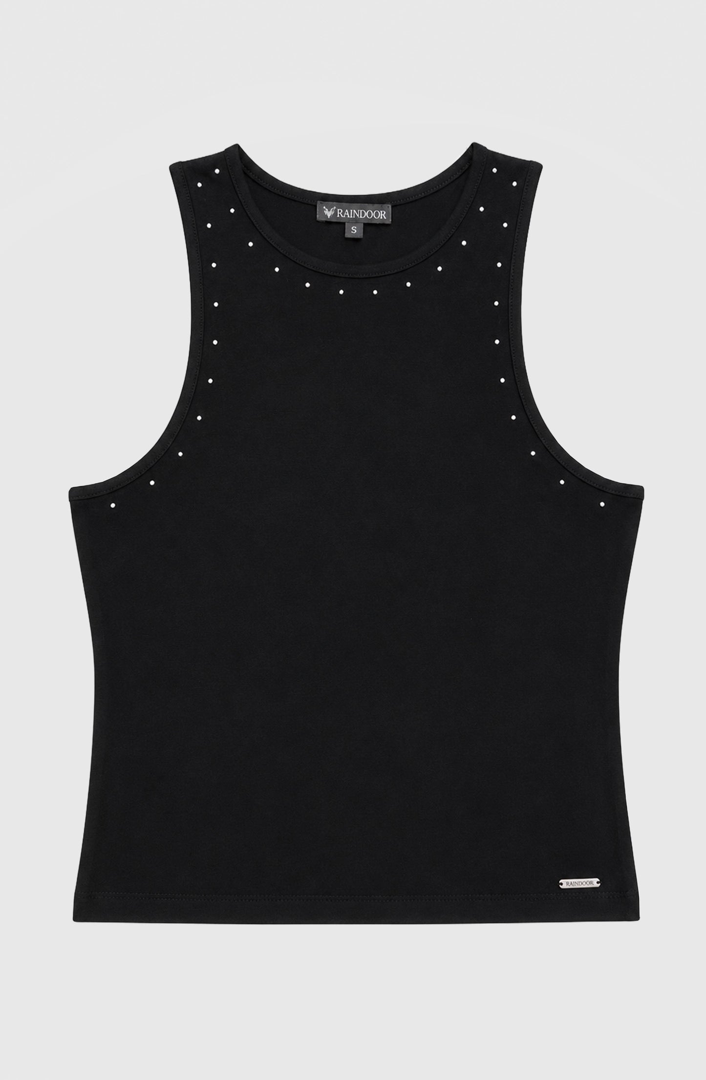 Polera Tank Tachas Black