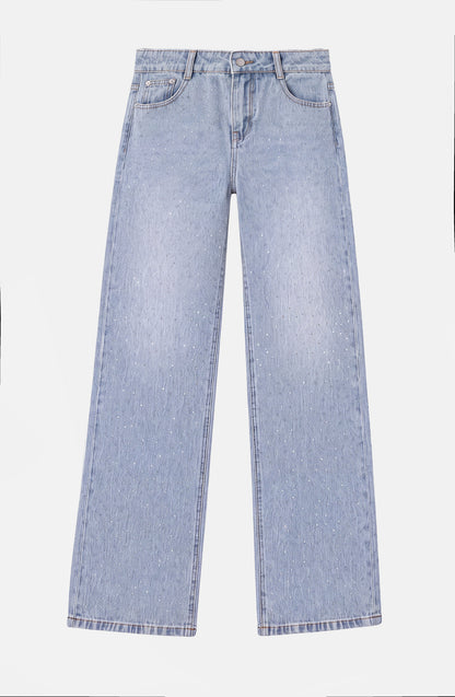 Pantalón Strass Light Blue