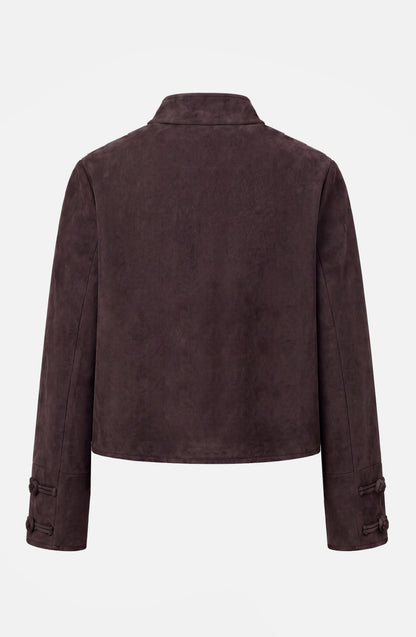 Chaqueta Suede Japo Brown