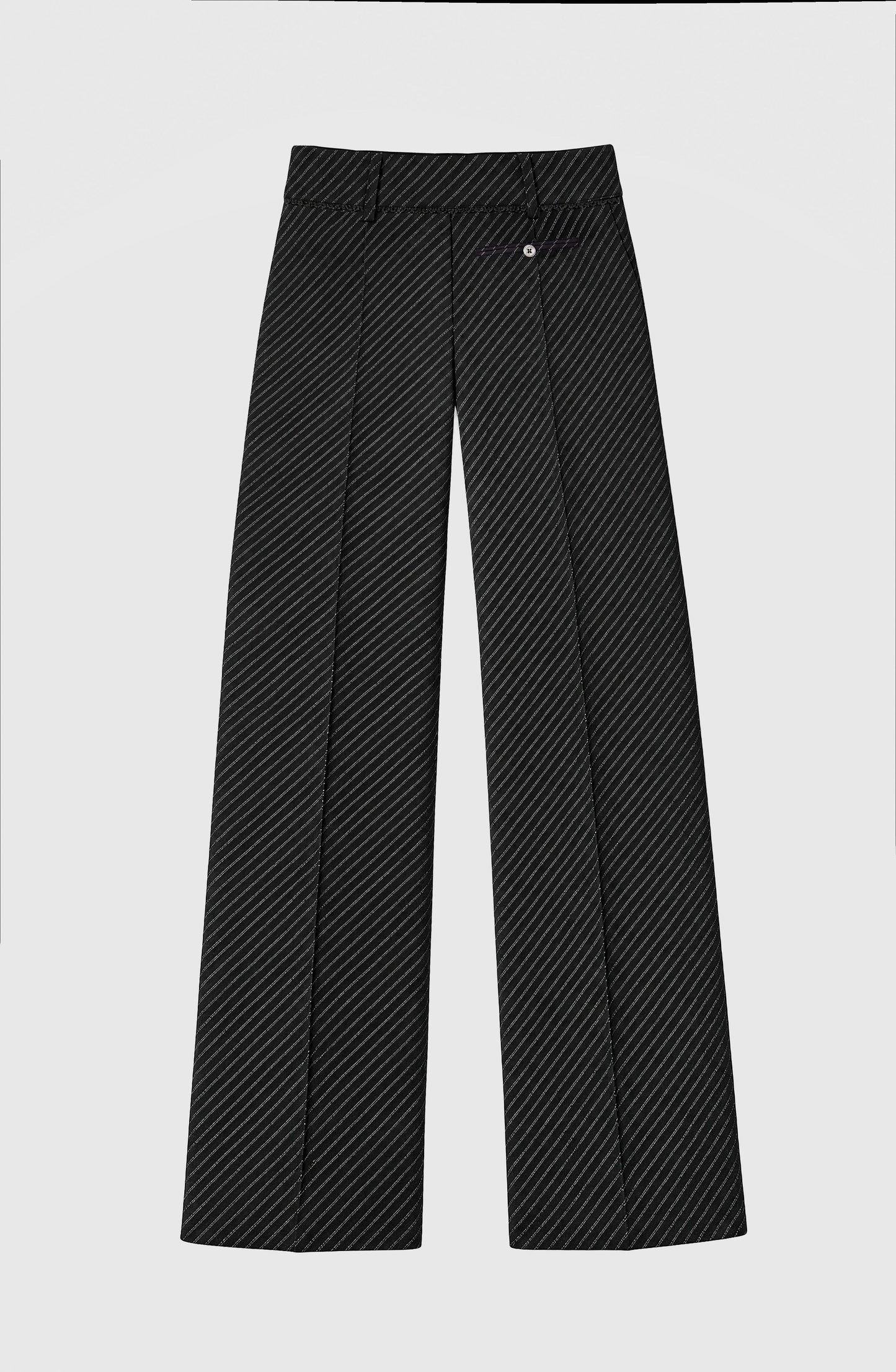 Pantalón Sastrero Rayas Black
