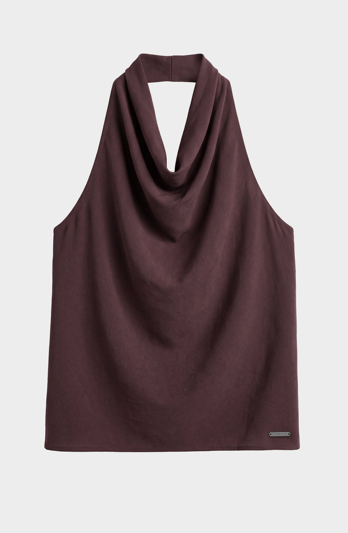 Blusa Halter Burgundy