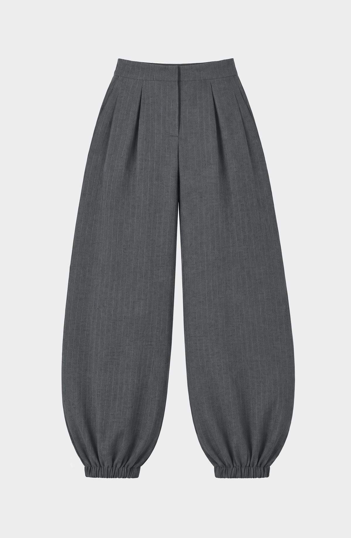 Pantalón Balloon Rayas Grey