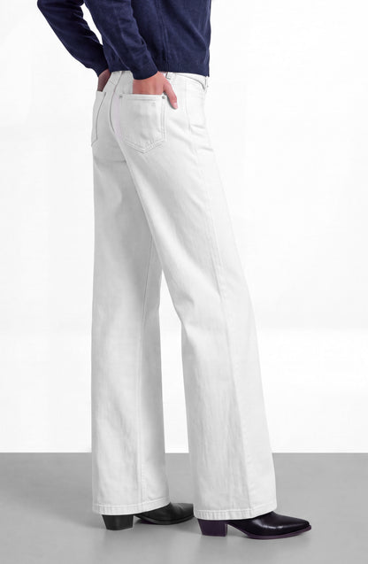 Pantalón Cinturón Pretina White