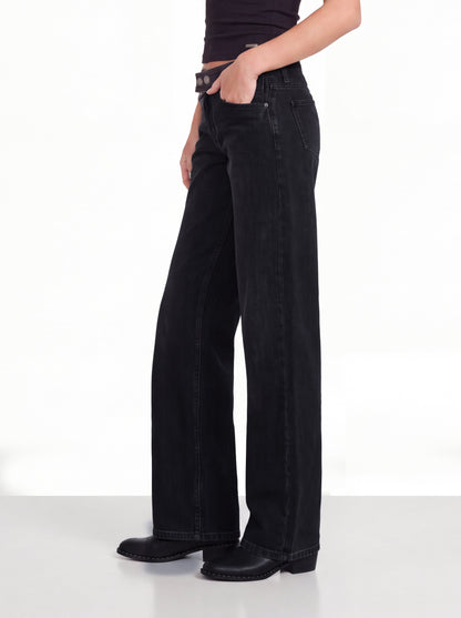 Pantalón Pretina Dos Botones Grey
