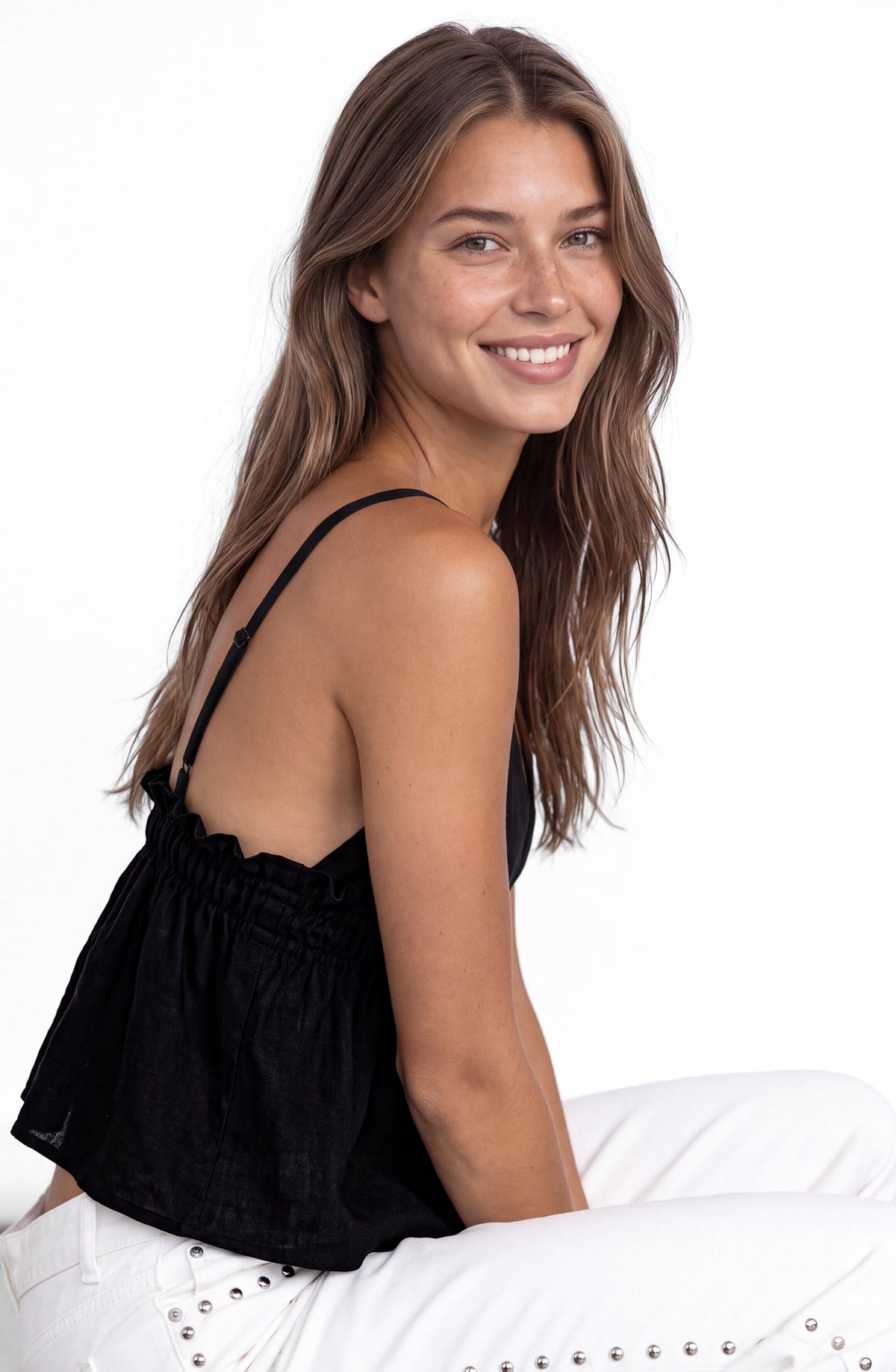 Blusa Lino Black
