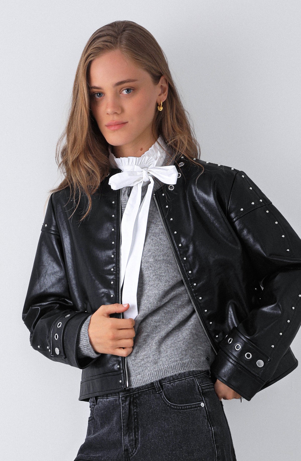Chaqueta Ojal Black