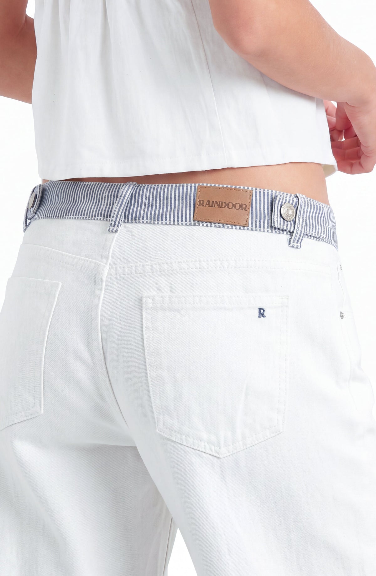Pantalón Pretina Rayas Blue