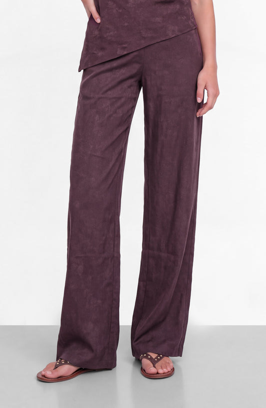 Pantalón Pretina Ancha Purple