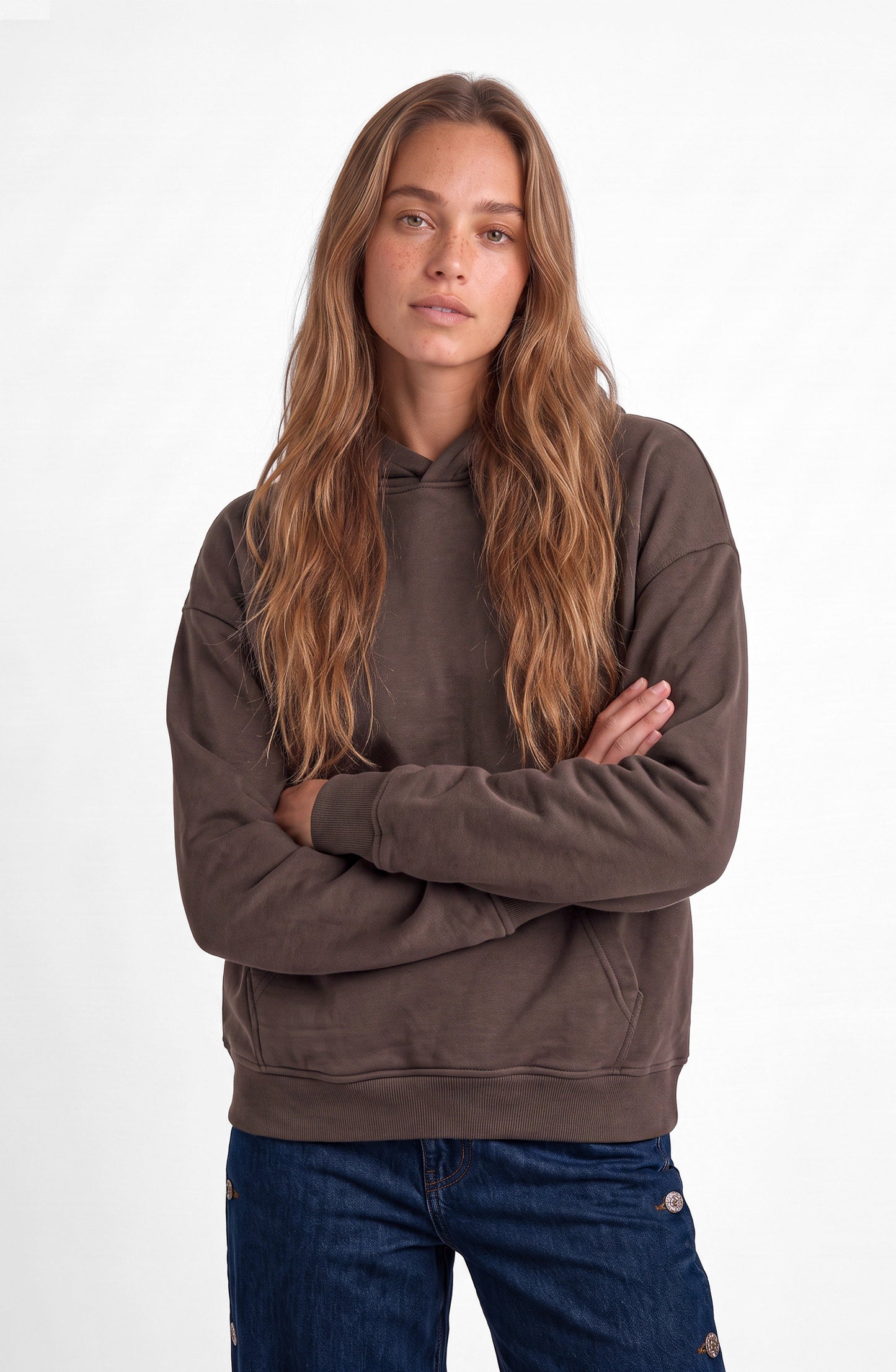 Polerón Hoodie Estrella Brown