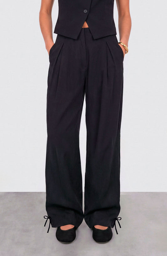 Pantalón Sastrero Tencel Black