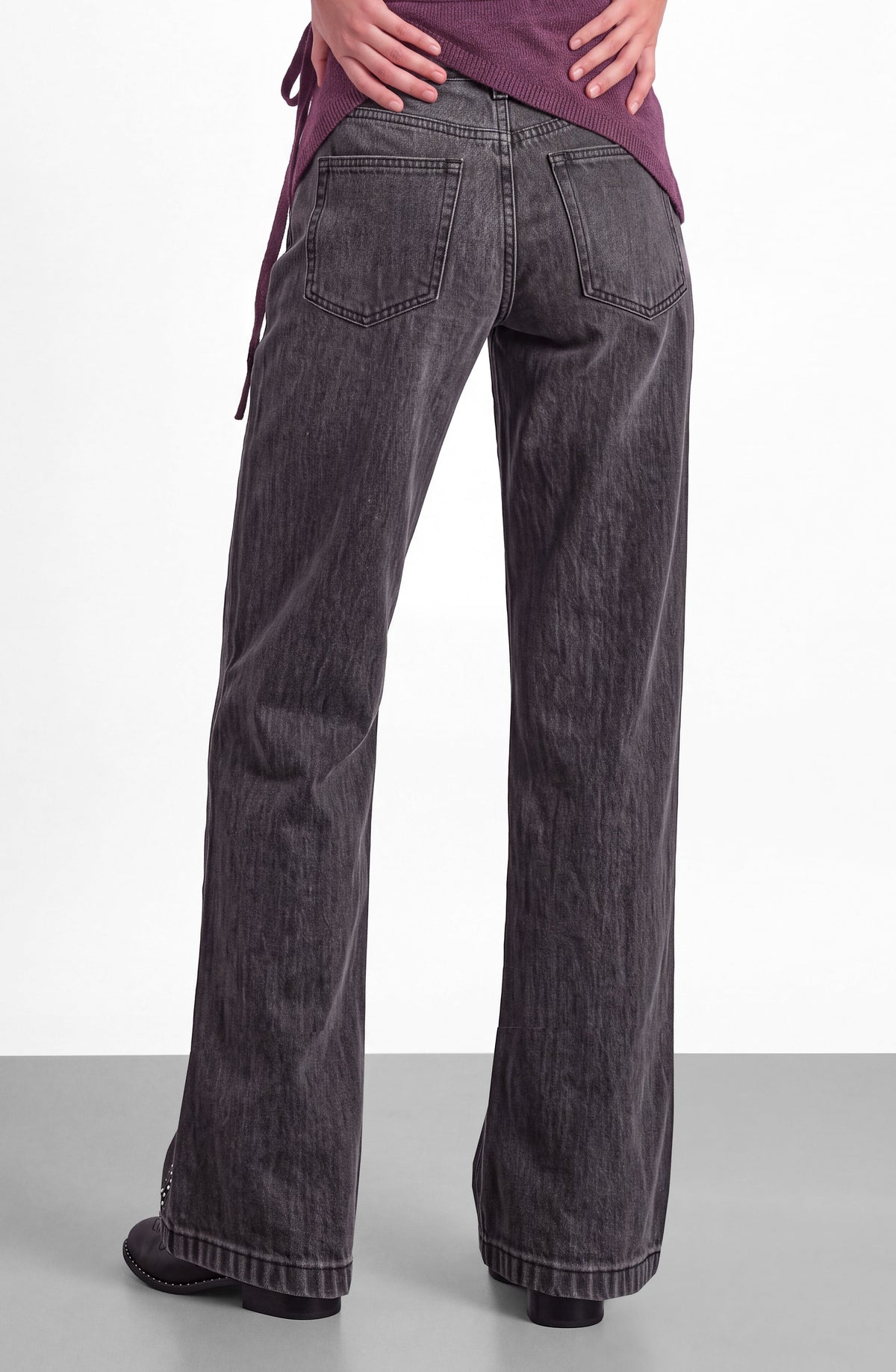 Pantalón Tachas Paisley Grey