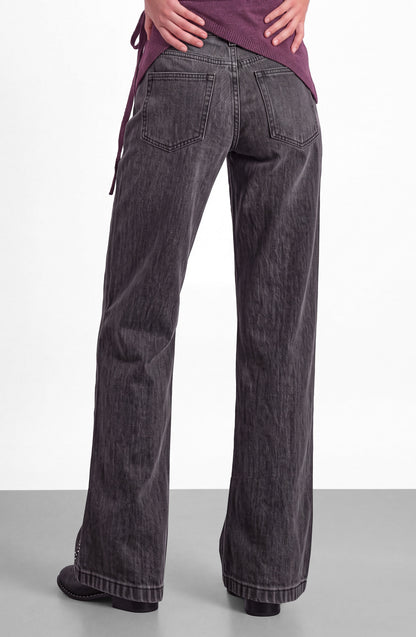 Pantalón Tachas Paisley Grey