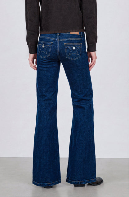 Pantalón Bolsillo Estrella Blue