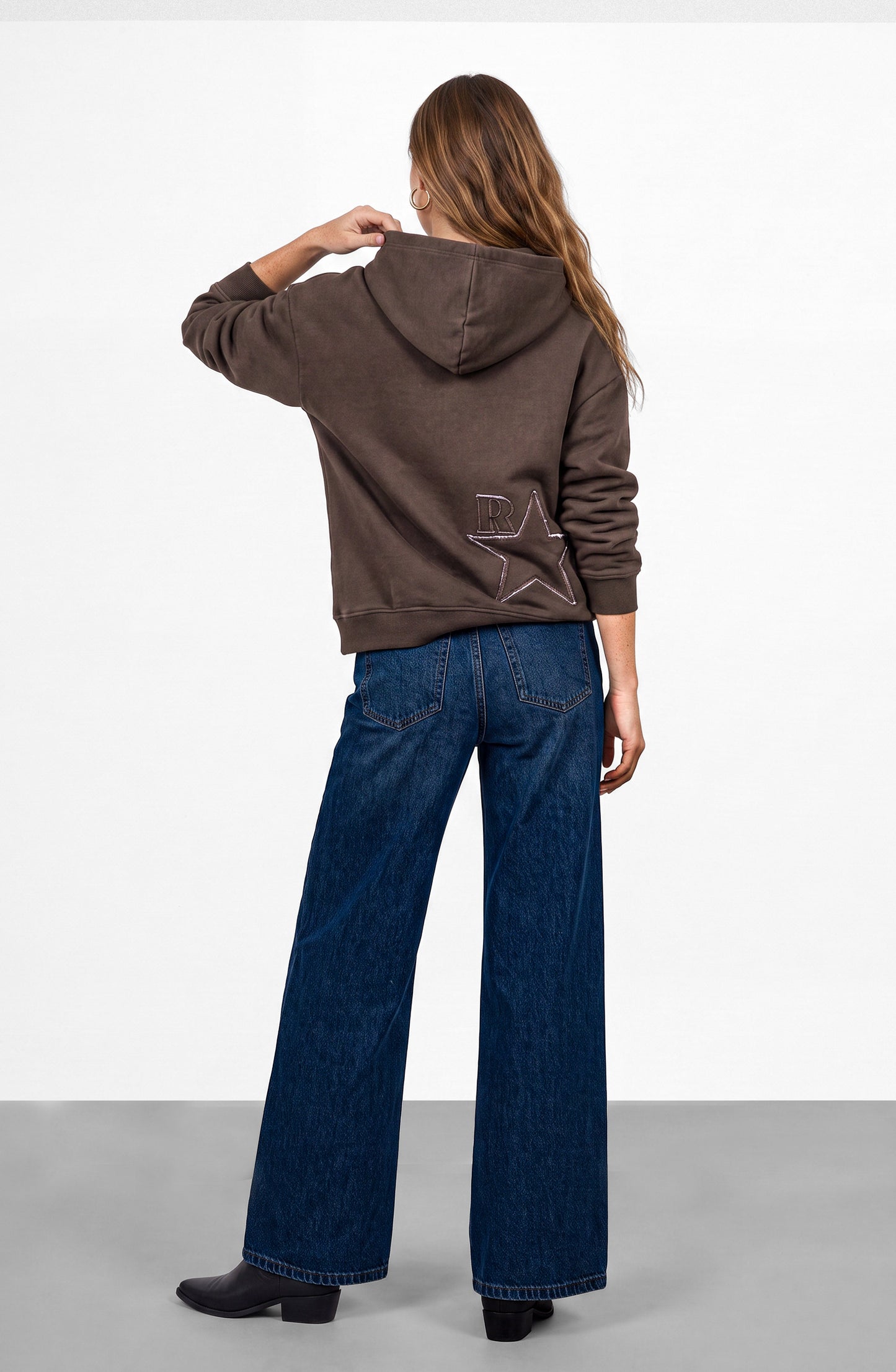 Polerón Hoodie Estrella Brown