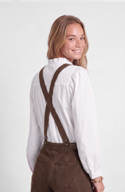 Jardinera Denim Brown