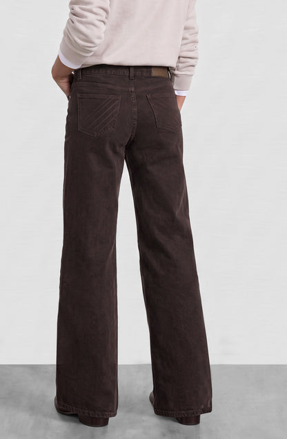Pantalón Plisado Brown